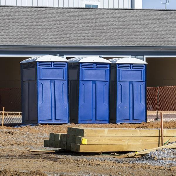 Heavy-duty construction site porta potty in Cleveland, Tennessee